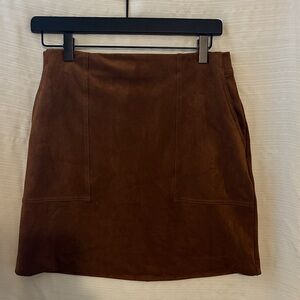 Banana Republic Rich Brown Mini Skirt